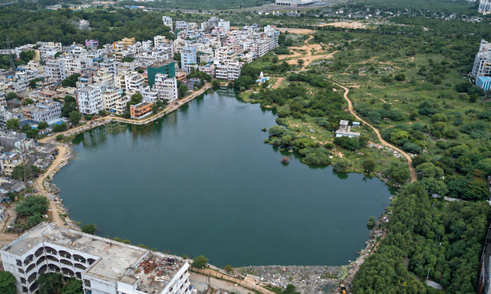Ali Talab Lake (Hyder Nagar Cheruvu)-4