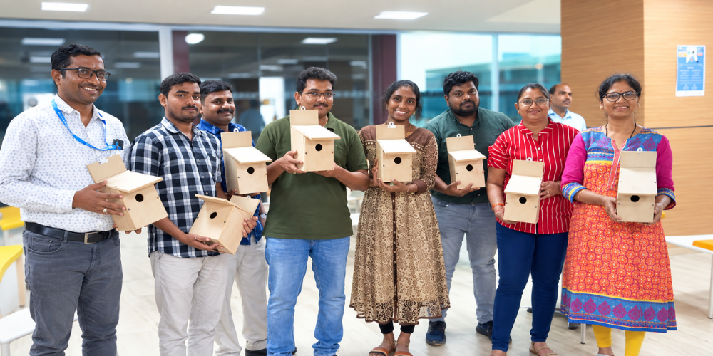 Dhruvansh Organazation - bird nest making