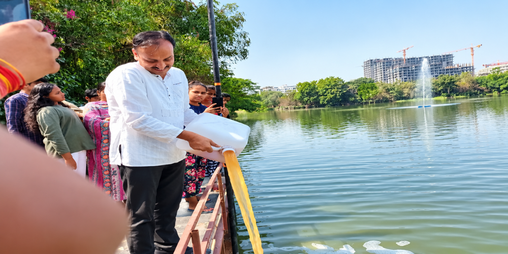 Neknampur Lake - Dhruvansh Organazition (2)